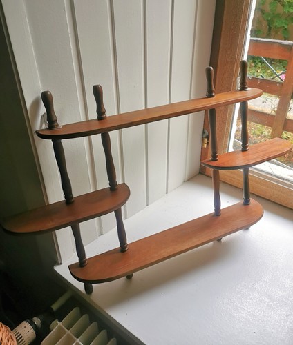 Antikes wandregal holz regal - antikes,