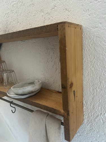 Holzregal regal altholz - holzregal,