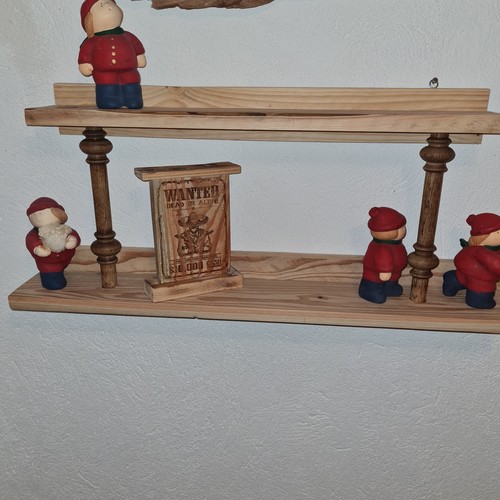 Natur holz regal wandregal 77 - holz,