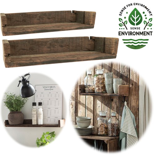 Vintage holz wandregal - vintage,