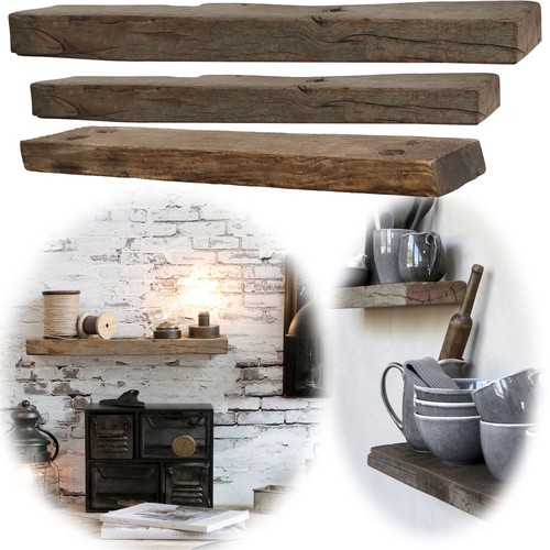 Vintage holz wandregal - wandregal, grimaud